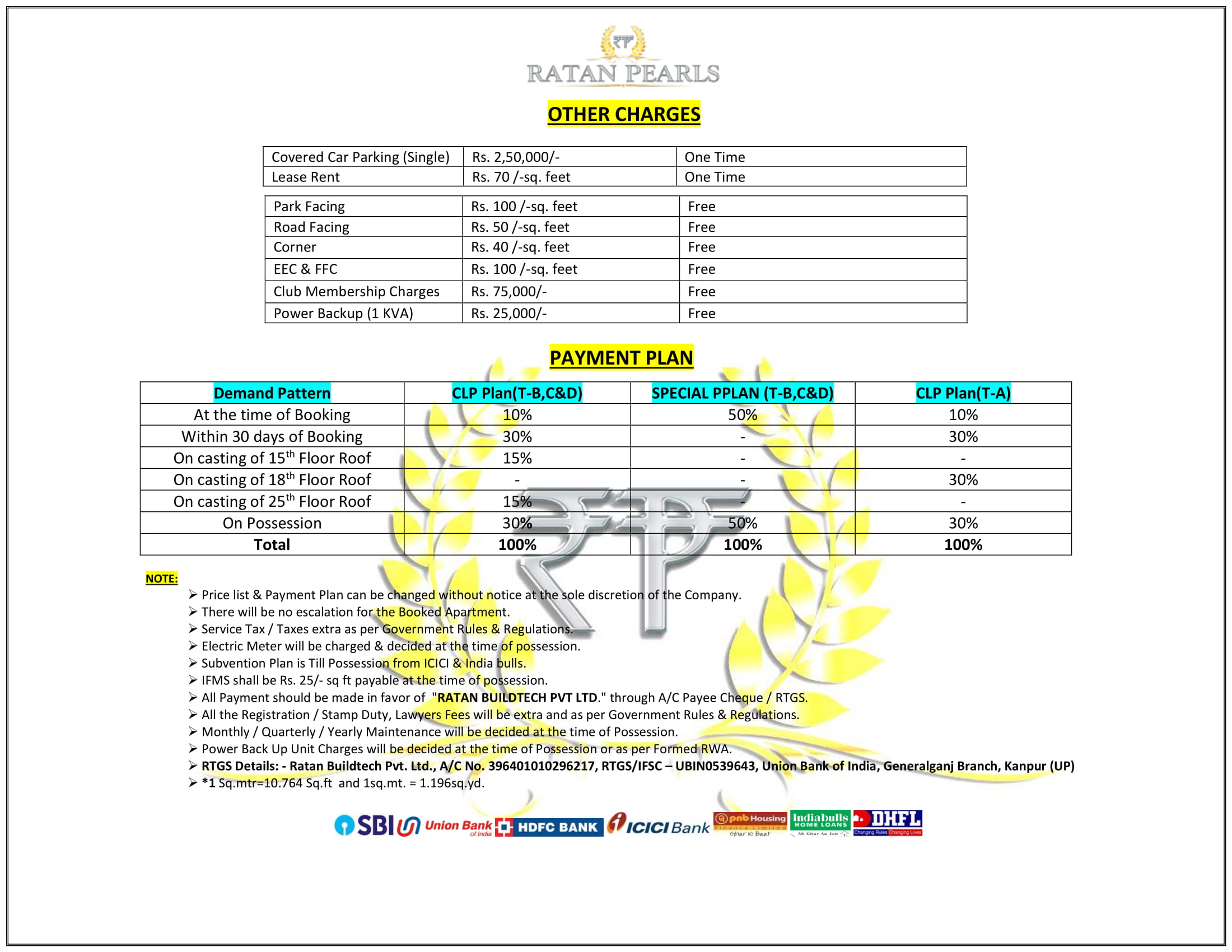 Ratan Pearls Payment Plan